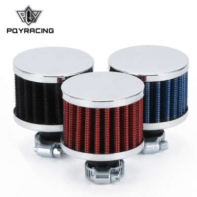 Universal 12mm 25mm Car Air Filter for Motorcycle Cold Air Intake High Flow Crankcase Vent Cover Mini Breather Filters PQY-AIT12